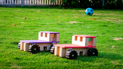 BLOCKS ON WHEELS