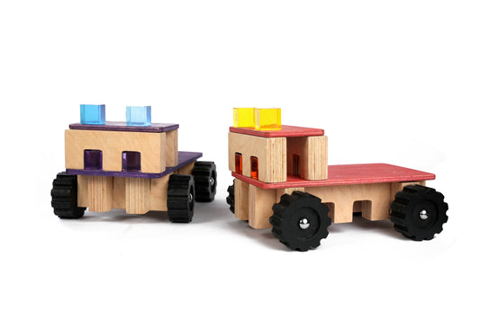 BLOCKS ON WHEELS