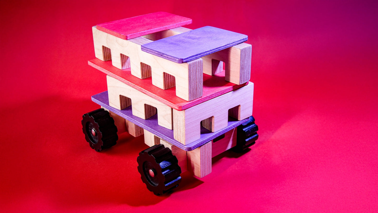 BLOCKS ON WHEELS